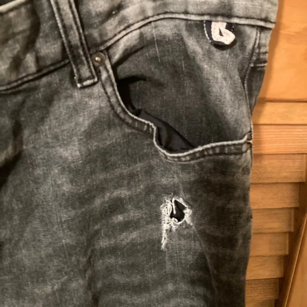 MENS AMERICAN RAG JEANS SIZE 33w x 32L Pre-Owned - Picture 6 of 7